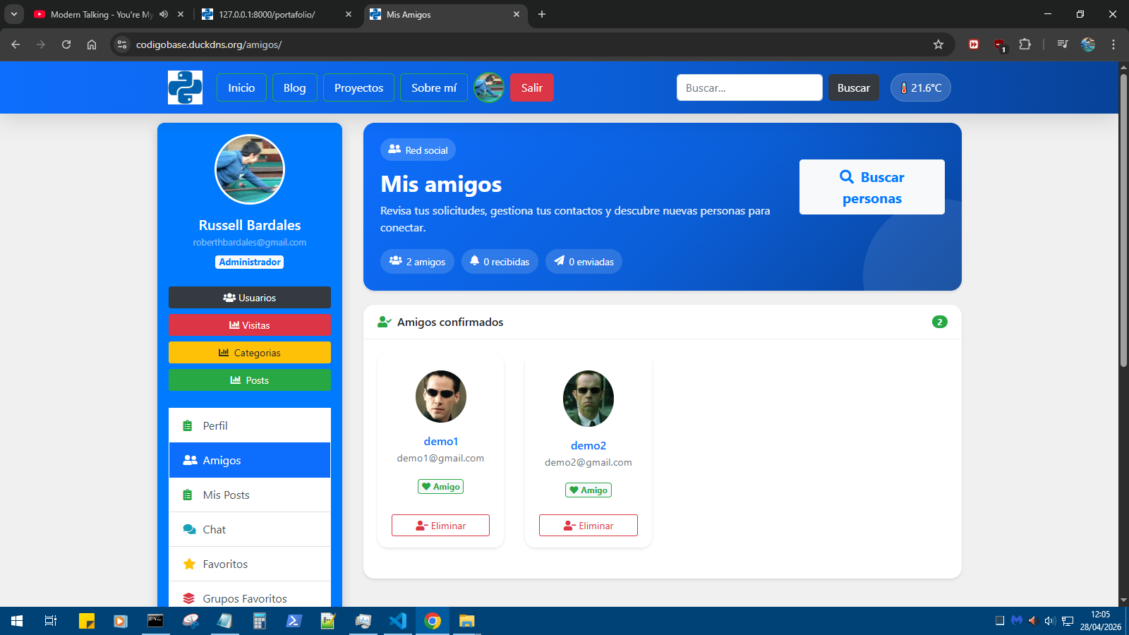 Red Social Preview 2